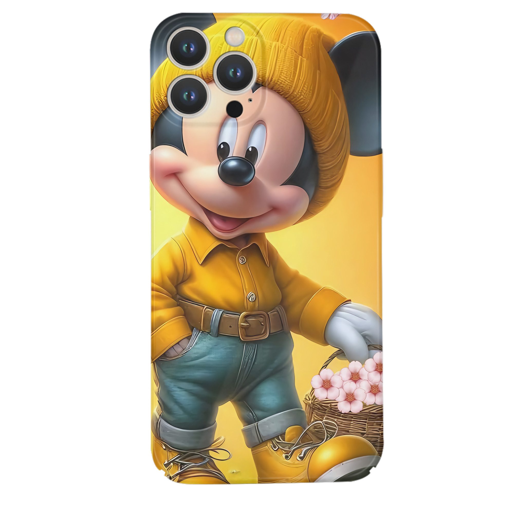 （画像用） ミッキーマウス Mickey Mouse 【iPhone 14シリーズ対応】ハードケース